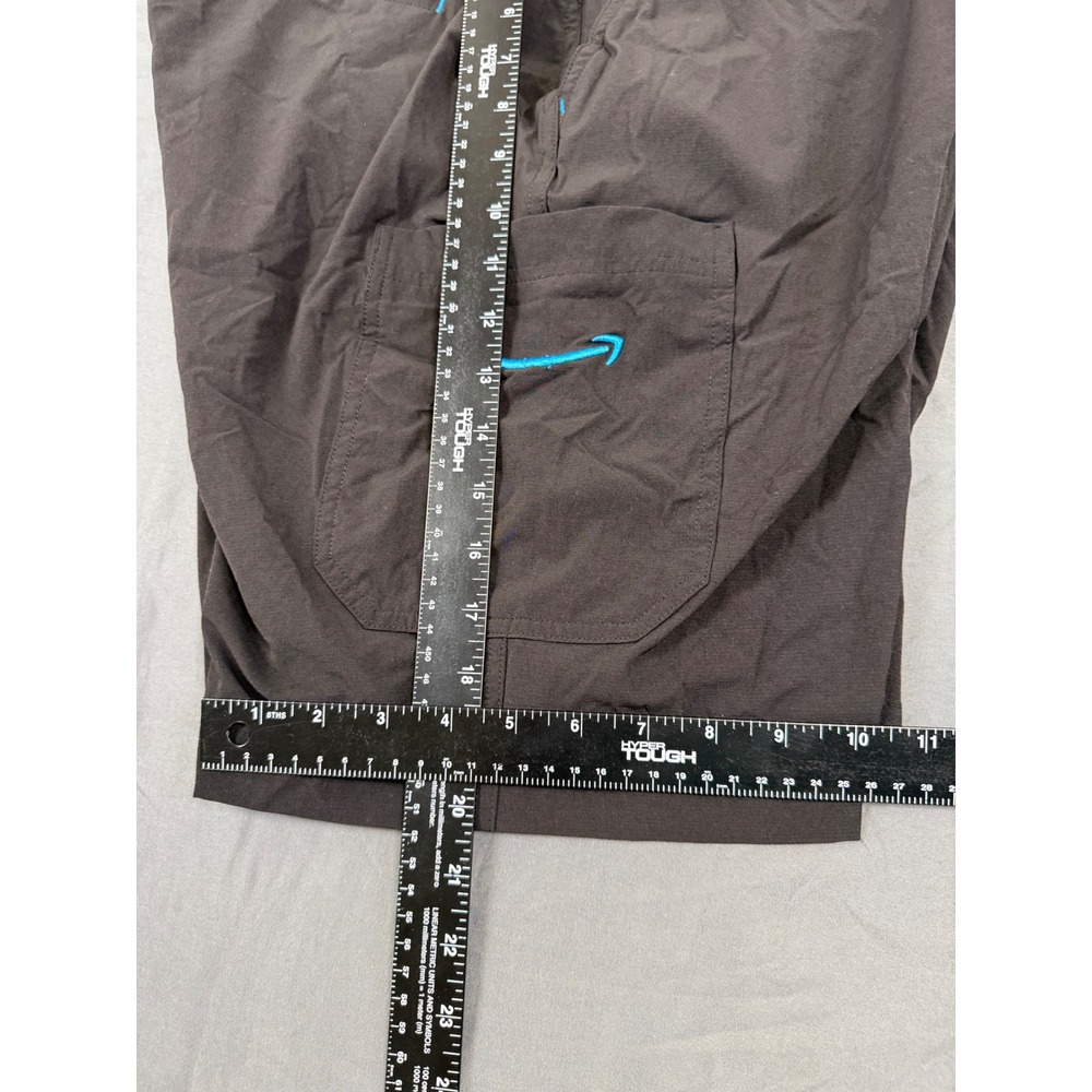 Amazon Luly Yang Men XL Black Cargo Work Shorts Z4DS23MSH02 Stretch Techwear - Picture 8 of 11